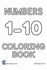 Numbers 1 10 Coloring Pages  Cow sketch template