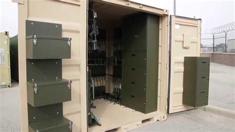 TRICON Shipping Containers for Military Weapons Deployment - YouTube