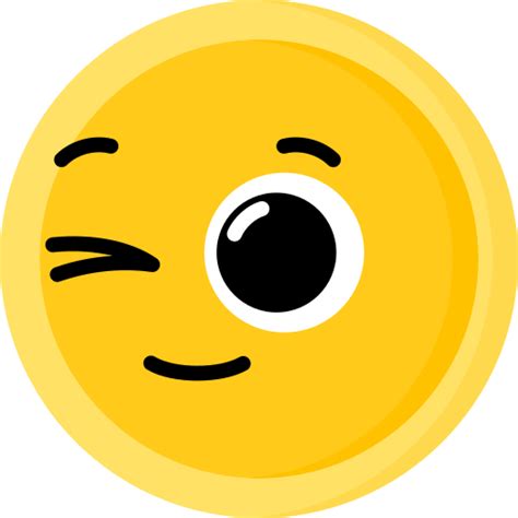 Wink Stickers - Free smileys Stickers