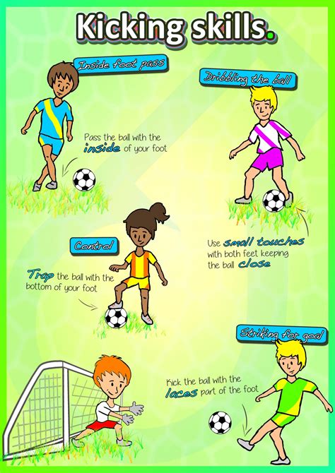 Kicking And Soccer Skills To Teach Your Kindergarten Pe - Lesson Plans ...