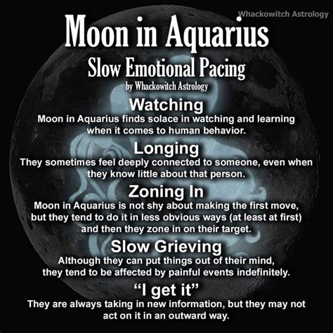 Moon in Aquarius | Moon in aquarius, Aquarius quotes, Aquarius moon sign