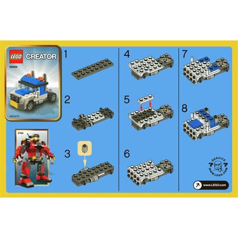 LEGO Truck Set 30024 Instructions | Brick Owl - LEGO Marketplace