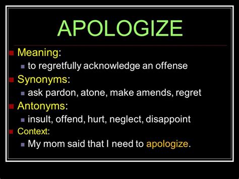 6 Parts of a Proper Apology - HubPages