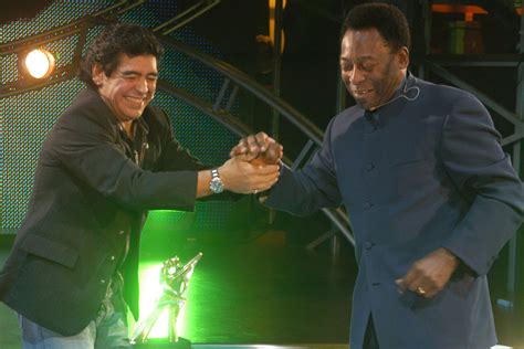 Maradona And Pele