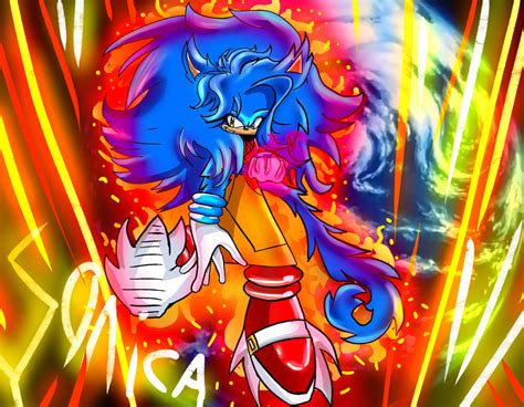 Sonica GT Super 4 (Ssj4) by XxLailaHell7fireX on DeviantArt