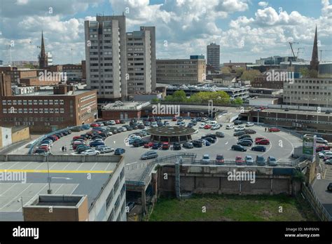 Skyline, Coventry city centre Stock Photo - Alamy