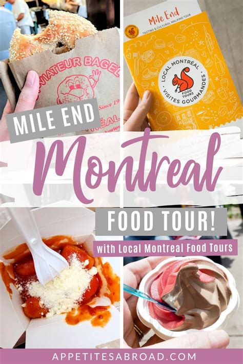 Mile End Montreal Food Tour - Appetites Abroad