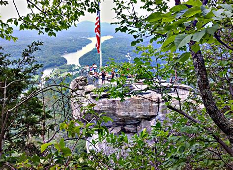 Chimney Rock At Lake Lure Free Stock Photo - Public Domain Pictures