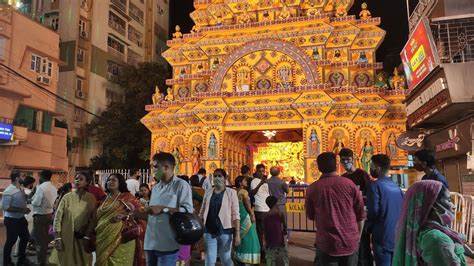 Pandal-Hoppers Find Kolkata's Famed Durga Puja Sites Transformed Post HC Order | HuffPost News