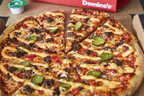 Dominos Cheeseburger Pizza is now a thing! | London Evening Standard | Evening Standard