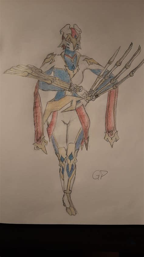 Update on my Garuda Prime concept : r/Warframe