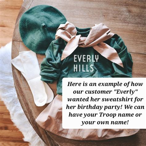 Troop Beverly Hills Inspired Costume Personalized Halloween - Etsy