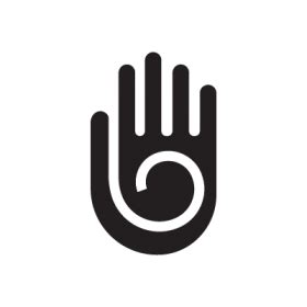 Healing Hand - Hopi symbol - Symbolikon Worldwide Ancient Symbols