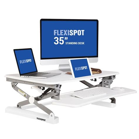 Amazon.com : FlexiSpot 35" Wide Platform Height Adjustable Standing ...