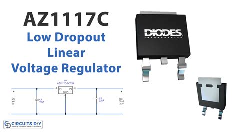 AZ1117C Low Dropout Linear Voltage Regulator Circuit