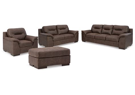 Maderla Sofa, Loveseat, Chair and Ottoman