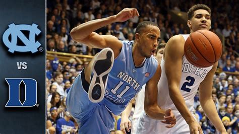 North Carolina vs. Duke Basketball Highlights (2015-16) - YouTube