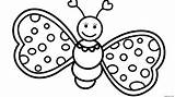 Butterfly Coloring Page For Kids » Turkau sketch template