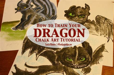 How to Train Your Dragon Art Tutorial - Your BEST Homeschool