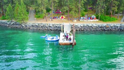 Lake Chelan Camp Site - YouTube