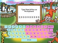 Keyboard Zoo! A great game to get younger kids used to the keyboard by ...