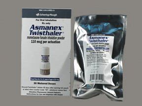 Asmanex Twisthaler 30Inhl 110 Mcg Inhaler By Merck & Co.