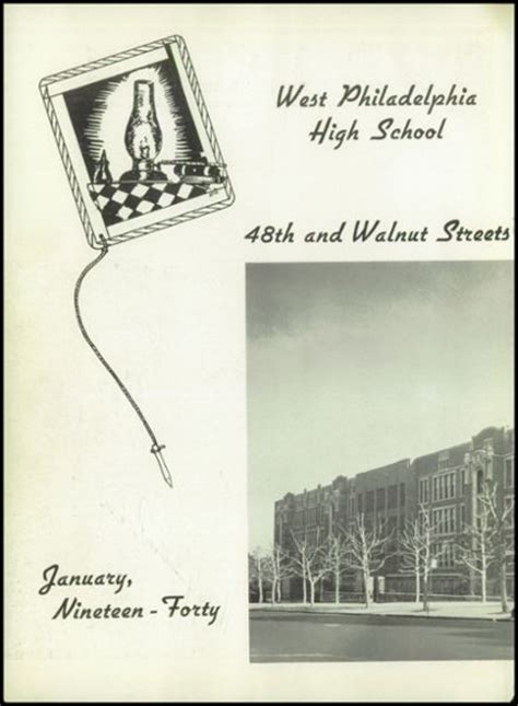 Explore 1940 (Jan) West Philadelphia High School Yearbook, Philadelphia PA - Classmates