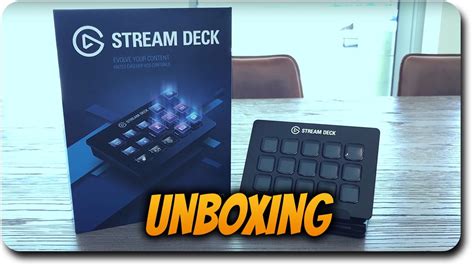 Elgato Gaming Stream Deck Unboxing "LCD Custom Buttons Keyboard ...