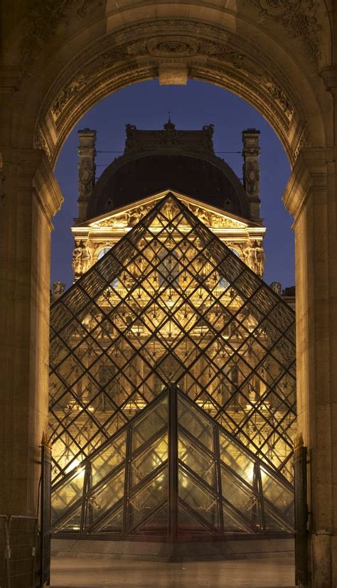 The Louvre by night, Paris, France ~ Photos Hub