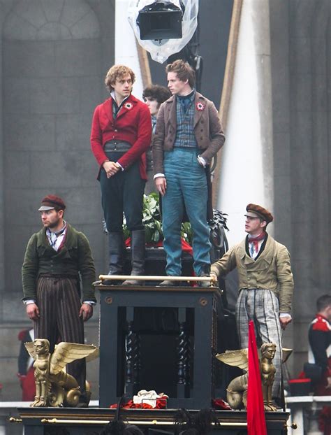 Aaron Tveit Picture 12 - On The Set of Les Miserables