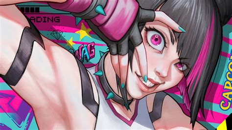 Juri Street Fighter 6 Art 4K #4171h Wallpaper PC Desktop