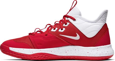 Nike Pg3 Basketball Shoes in Red/White (Red) for Men - Lyst