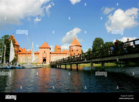 Trakai Castle in Lithuania Stock Photo - Alamy