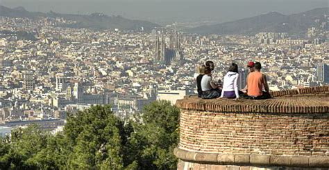 Barcelona's district Montjuïc and ist sights