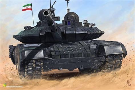 Iran deploying new Anti-Missile System to its T-72M Tank Force | Cosmos Chronicle