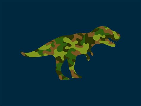 T Rex Camouflage Sublimation Graphic by expressyourself82 · Creative Fabrica