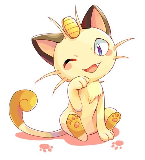 Meowth Poke Pokemon, Pokemon Meowth, Cat Pokemon, Wild Pokemon, Pokemon Teams, Pokemon Fan Art ...