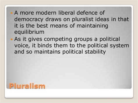 Liberalism and democracy