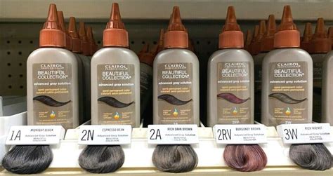 Clairol Beautiful Collection Advanced Gray Solution Semi-Permanent Color 3 oz (Choose from 9 ...