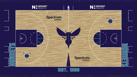 Hornets Unveil First-Ever Statement Edition Court Design To Be Used For ...