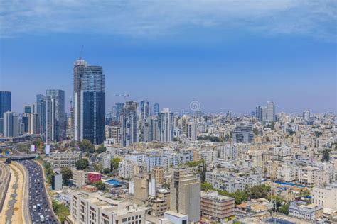 Tel Aviv and Ramat Gan Skyline at Day, Israel Stock Image - Image of ...