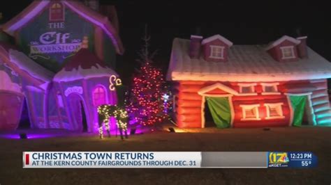 Christmas Town returns to Kern County Fairgrounds for the holiday season | KGET 17