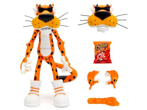 Chester Cheetah 5.5" Figure with Accessories and Alternate Head and ...