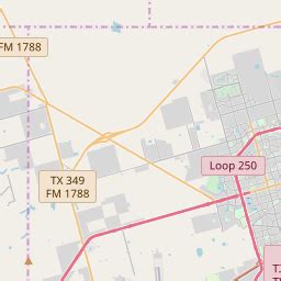 Midland Texas Zip Code Map