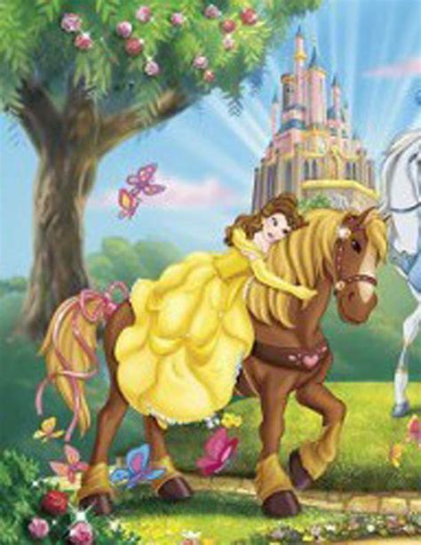 Belle Rides a Horse - Disney Princess picha (32061905) - fanpop