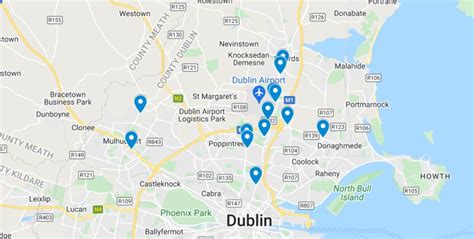 Dublin Airport Hotels Map