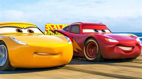 Download Cars 3 Lightning Mcqueen Cruz Ramirez Wallpaper | Wallpapers.com