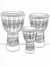 Drum coloring Pages sketch template