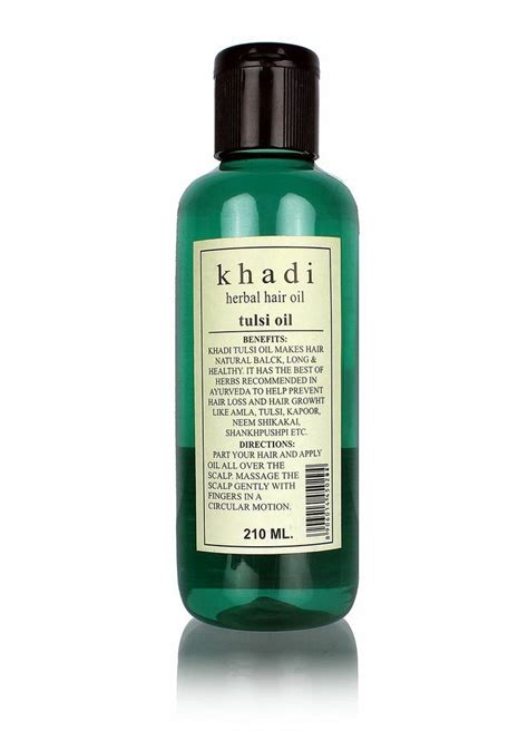 Tulsi Oil Khadi - Buy Ayurvedic and Herbal Care products for Skin, Hair and Health in Delhi ...