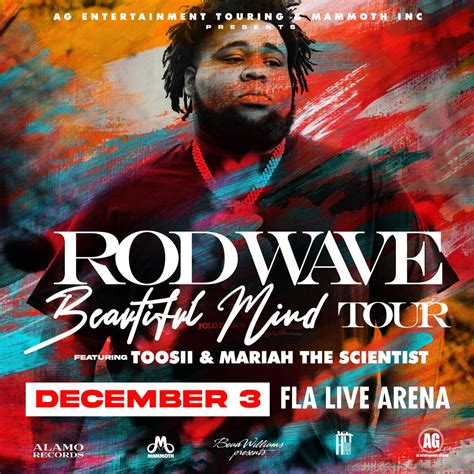 Rod Wave Announces Upcoming 2022 Tour | FLA Live Arena